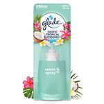 Glade Sense & Spray Air Freshener Refill, Motion Activated Automatic Room Spray and Odour Eliminator for Home, Tropical Blossoms, 8 Refills (8 x 18ml)