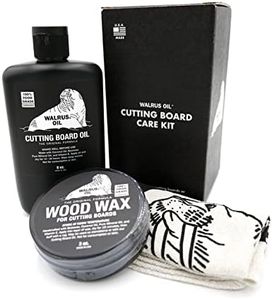 Walrus Oil Cutting Board Care Kit Food Safe for Chopping Boards