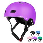 KORIMEFA Kids Bike Helmet Toddler Bike Helmets for Ages 3-13 Years Boys Girls CE Certified Safety Adjustable Multi-Sport Roller Skating Skateboard Scooter Cycling Helmet