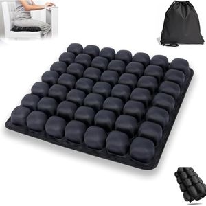 Travel Cushion，2026New 3D Self-Inflatable Air Cell Seat Cushion for Pressure Relie ，Portable Airplane Seat Cushionfor Long Flights，Comfortable Air Seat Cushionfor for Office Chair，Wheelchair，Car