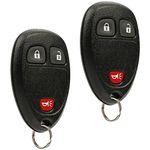 Key Fob Keyless Entry Remote fits Chevy Silverado Traverse Avalanche Equinox Express/GMC Acadia Savana Sierra/Pontiac Torrent/Saturn Vue Outlook (15913420), Set of 2