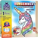 SUNGEMMERS Suncatcher Diamond Gem Art Kids Craft Kit - Unique Christmas Girls Gifts 8-12 Years Old, 6 7 8 9 10 12 Year Old Girl Gift Ideas - Unicorn Toys for Girls 7-10 - Arts and Crafts for Kids 6-8