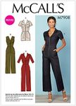 McCall's M7908 Misses' Petite Jumpsuits Sewing Pattern, Size 14-16-18-20-22