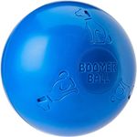 Boomer Ball 6 inch, Virtually Indestructible Best Dog Toy, Boredom Busting Football, Tough & Durable Medium Dog Ball, Floats on Water, Great for Mental Stimulation & High Energy Dogs, Assorted Colours