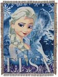 Disney Frozen, Woven Tapestry Throw Blanket, Multicolor, 48" x 60"