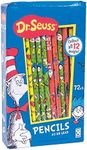 Raymond Geddes Dr Seuss Number 2 Pencils For Kids 72 Count (Pack of 1)