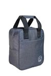 HYLOL Women and Kids Portable and Reusable Insulated Cotton Thermal Cooler Lunch/Tiffin/Storage Bag for Office Women, College, and School (Grey 01)