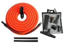 Cen-Tec Systems 93741 Central Vacuum Garage Attachment Kit with 50 ft. Hose, Black