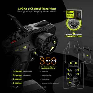 RIAARIO 1/10 Brushless RC Truck – High-Speed Remote Control Car
