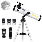Pullox Space Hunter az 76mm Newtonian Astronomical Reflector Basic 175x Upto 350X Magnification