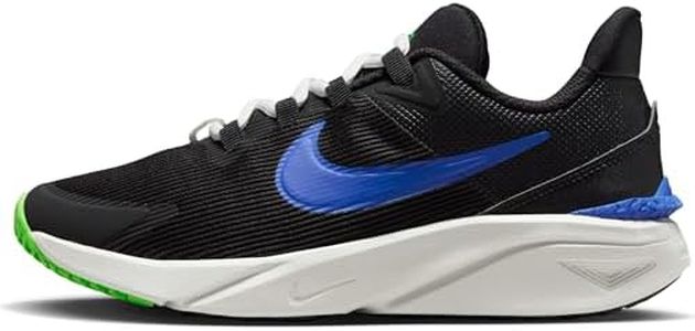 Nike Star Runner 4 Nn (GS), Zapatillas Deportivas, Negro y Azul, 38 EU