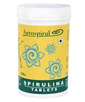 Aurospirul Sun-Dried Spirulina - 500 Tablets (Pack of 1)