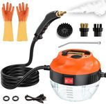 CAYAMA Steam Cleaner 2500W Handheld Steam Cleaner for Kitchen, Handheld Portable Steam Cleaner for Home Use, Handheld Clean Steamers for Cleaning Upholstery, Bathroom, Grout and Tile, Car Detailing