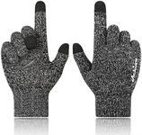 Achiou Winter Gloves for Men Women,