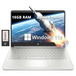 HP Stream 14" HD BrightView Laptop, Intel Pentium Silver N5030, 16GB RAM, 288GB Storage (128GB SSD + 160GB Docking Station Set), Intel UHD Graphics, HP Fast Charge, 1 Year Office 365, Win 11 S, Silver