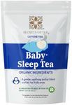 Secrets Of Tea Baby Sleep Tea- Organic Baby Comfort Tea - Gentle Soothing Herbal Blend for Infants - Caffeine-Free Natural Calm 20 Sachets (1Pack)