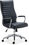 ZASTION Staples 24328572 Bentura Bonded Leather Managers Chair Black (53234)