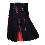 Wedding Dress Casual Party Kilt Highland Skirt Vintage Cargo Skirt Scotland Gothic Scottish Clothing Men Cotton Utility Kilt Men Punk Hip Hop Skirt