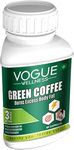 Vogue Wellness Green Coffee Capsules Bean Extract Natural Antioxidant For Weight Management Supplement, Fat Burner Weight Loss - (Pack Of 1) (60 Veg Capsules)