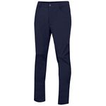 Calvin Klein Mens Tech Slim Fit Trousers - Navy - 34R