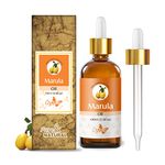 Crysalis Marula (Sclerocarya Birrea) | Pure & Natural Undiluted Carrier Oil Organic Standard|Steam Distilled Oil, Lighten Skin, Clean & Moisturize Skin, Skin Care 100ml with dropper