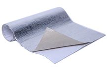 WISAUTO Aluminized Heat Shield Thermal Barrier Adhesive Backed Heat Sleeve (12'' X 24'')