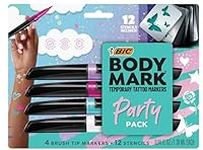 BIC BodyMark Party Pack Temporary T