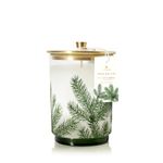 Thymes Heritage Medium Pine Needle Luminary Candle – Scented Candle with Notes of Crisp Siberian Fir, Cedarwood and Sandalwood - Seasonal House Decor - Luxury Home Fragrance- Frasier Fir - 11.5 Oz