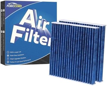 Forccord 2-PACK HEPA Cabin Air Filter Fits for Toyota Camry/Corolla/4Runner Sienna Tundra RAV4 Lexus RX350 Activated CF10285 Carbon Cabin Filter Replacement Accessories
