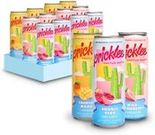 Pricklee Cactus Water Variety 12 Pack - Made From Prickly Pear - Added Natural Antioxidants & Electrolytes For Hydration, Immunity, & Recovery - 3 Flavors Non-Bubbly, Low-Sugar, No Caffeine & 35 Cals