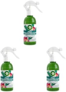 Air Wick Spray Neutralisateur D'Odeurs Aux Huiles Essentielles Eucalyptus et Freesia - Blanc, 237 ml (Lot de 3)