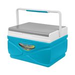 Picnic Cooler – 4.5 Liter Hard Cooler – Coolbox Keeps Contents Cool for 48 Hours – BPA Free Outdoor Cooler – Portable Cooler for Picnics, Grill, Camping (Sky Blue)