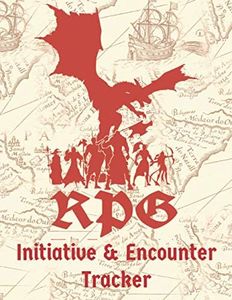 RPG Initiative & Encounter Tracker: Fantasy World Role Playing Game Accessory & Tool To Plan and Keep Track of Combat Encounters & Initiatives | Record Conditions, HP, Player and Enemy Stats |