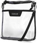 MultiSac Clear Crossbody Bag Stadium Approved Clear Messenger Bag Concerts Sports Events Travel