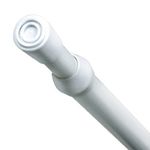 Speedy Aluminium Extendable Tension Rod, White, 150 - 200 Cm - For net curtains or lightweight voiles