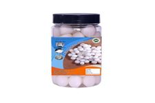 Pmw - Jar Pack - White Naphthalene Balls - Kapoor Goli - Moth Balls - 1 Kilo