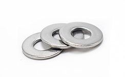 LUPANTER 10# Stainless Flat Washers 100 Pack Made of 18-8 (304) Stainless Steel……