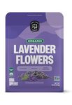 FGO Organic Dried Lavender Flowers, From France, 16oz (Pack of 1)