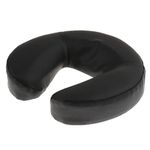 UJEAVETTE® Foam Face Down Cradle Cushion Pillow for Massage Acupuncture Table Bed Black