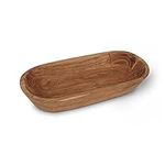 Wooden Dough Bowl – Handmade Decora