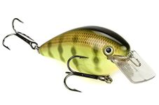 Strike King KVD 8.0 Magnum Square Bill Crankbait, Chartreuse Perch