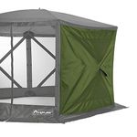 Lightspeed Outdoors Pop Up 6- Sided Screen Shelter | Side Walls Only (Green Pack of 2)