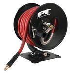 Performance Tool M672 Quick Change 50 Foot Air Hose Reel with 3/8" Hose (300 Psi Working Pressure), 1 Pack