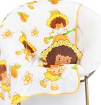 Strawberry Shortcake Orange Blossom Nogginz Set - 40 x 50 Inch Lightweight Travel Throw Blanket & Plush Pillow - Kids Super Soft 2 Piece Bedding Set