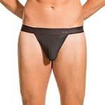 Obviously Mens Primeman AnatoMAX Thong - Black - Extra Large (Extra Large - 42-44" | 105-110cm)