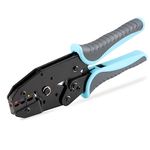 YMYP Crimping Tool for Insulated Electrical Connectors - Ratcheting Wire Crimper - AWG 22-10 (0.5-6.0mm²) - Electrical Crimping Tool