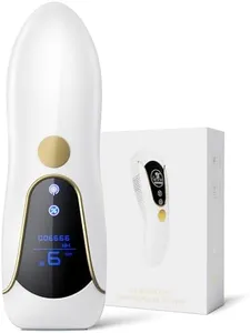 Laser Hair Removal for Women and Men, Air 15 Ice-cooling IPL Device Hair Removal for Nearly Painless & Long-Lasting Results From Home, 3 Modes & Auto Flashing for Fast Full Body Hair Removal