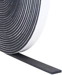 Foam Insulation Tape, Weather Stripping Door Seal Strip for Doors and Windows,Sliding Door,Sound Proof Soundproofing Door Seal,Weatherstrip,Air Conditioning Seal Strip (1/2In x 1/8In x 49.5Ft)