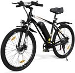 COLORWAY Electric Bike for Adults, 26" Mountain Bike, Electric Bicycle Commute E-bike with 36V 15Ah Removable Battery, LCD Display, Dual Disk Brake,Range up to 45-100km.