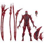 Marvel Legends Series Carnage, Venom: Let There Be Carnage Deluxe 6 Inch Collectible Action Figure, Red